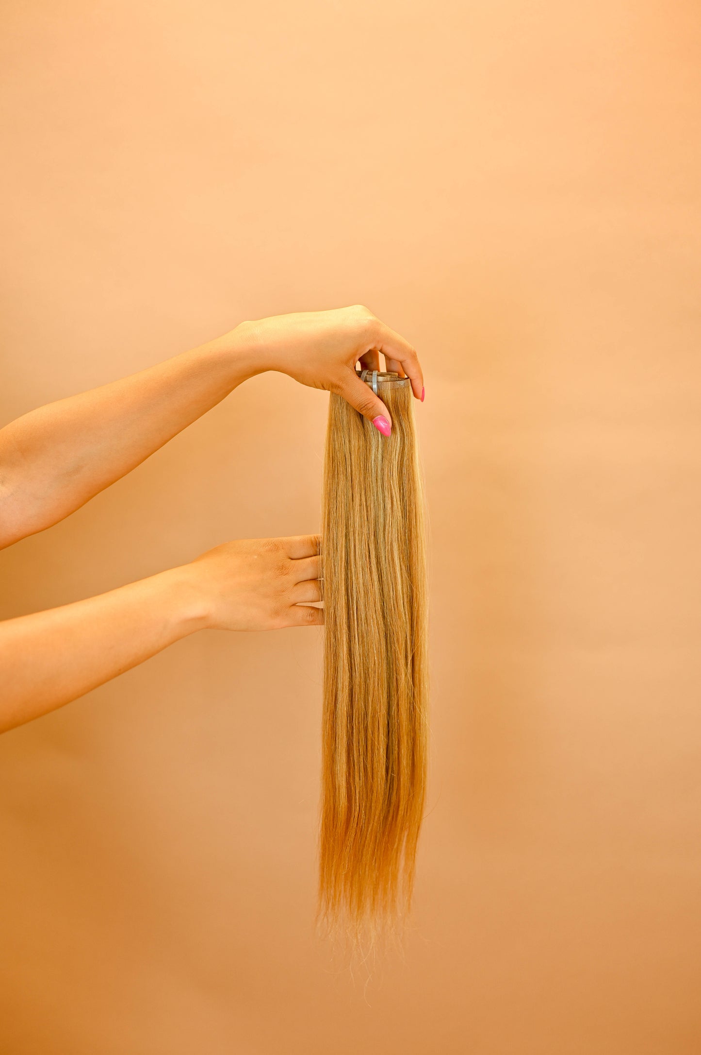 Extension Premium Clip-in Kinky Straight Blond