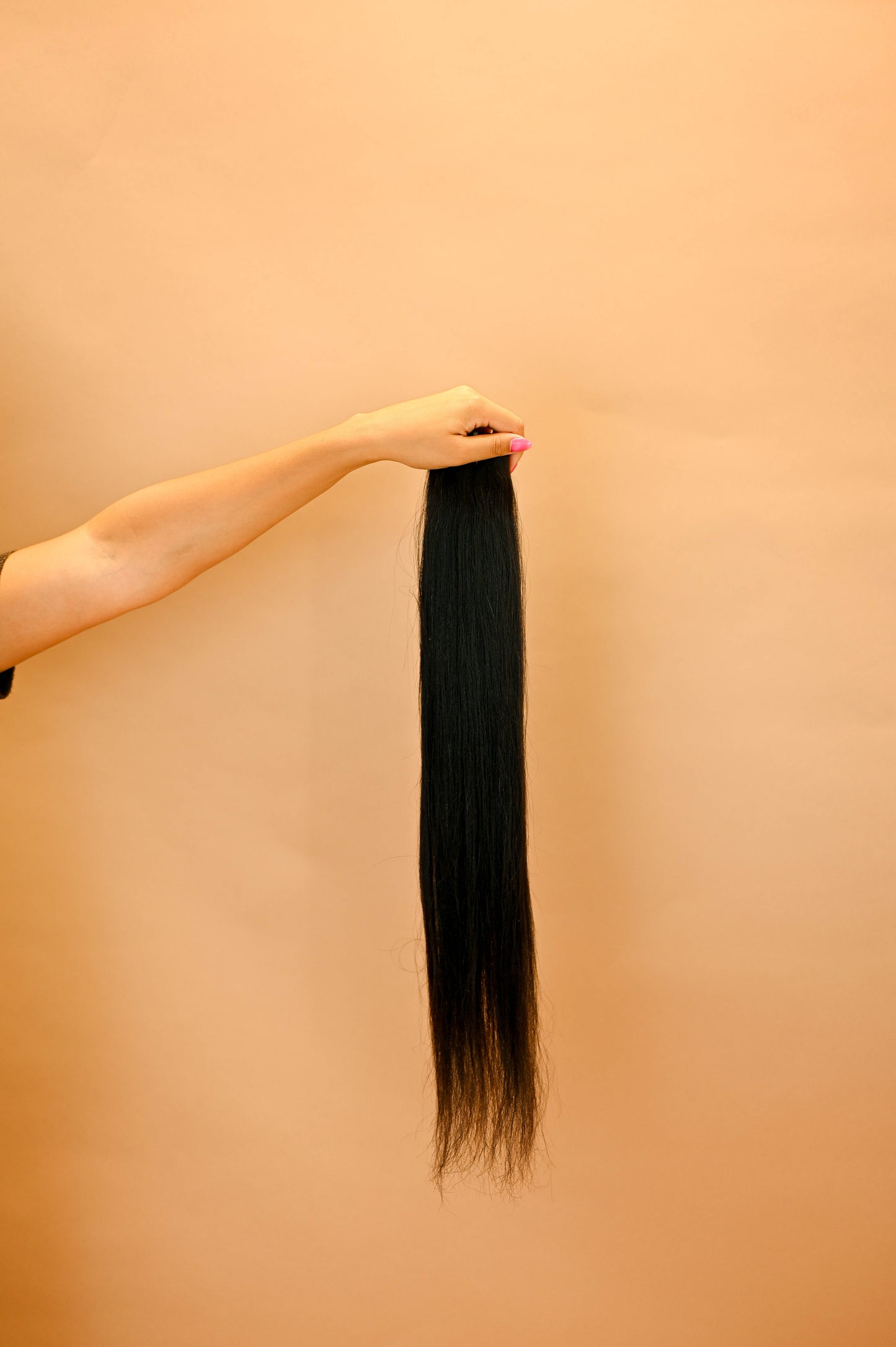Extension Premium Clip-in Kinky Straight Brun